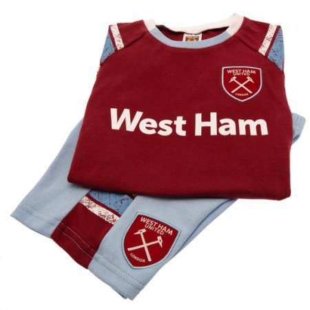 (image for) West Ham United FC Shirt & Short Set 9-12 Mths ST