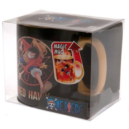 (image for) One Piece Heat Changing Mega Mug Luffy & Sabo