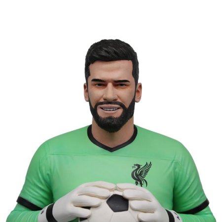 (image for) Liverpool FC Football's Finest Alisson Becker Premium 60cm Statue