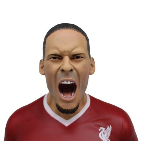 (image for) Liverpool FC Football's Finest Virgil Van Dijk Premium 60cm Statue