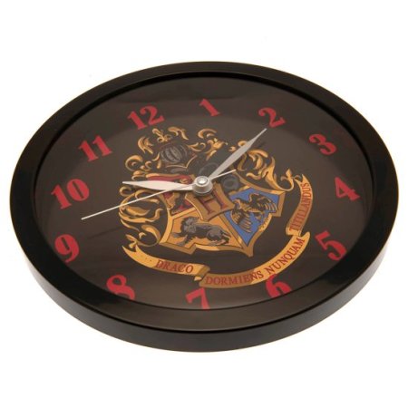 (image for) Harry Potter Wall Clock Hogwarts