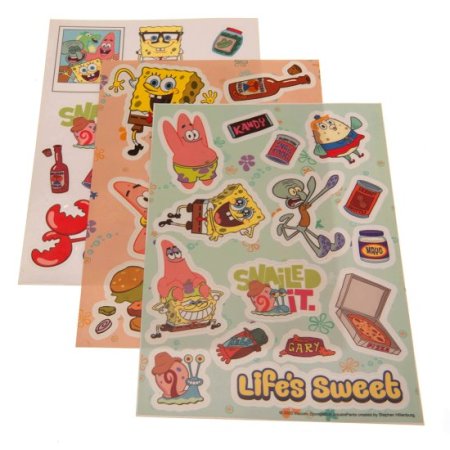 (image for) SpongeBob SquarePants Tech Stickers