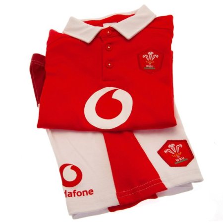 (image for) Wales RU Shirt & Short Set 18/23 mths SP