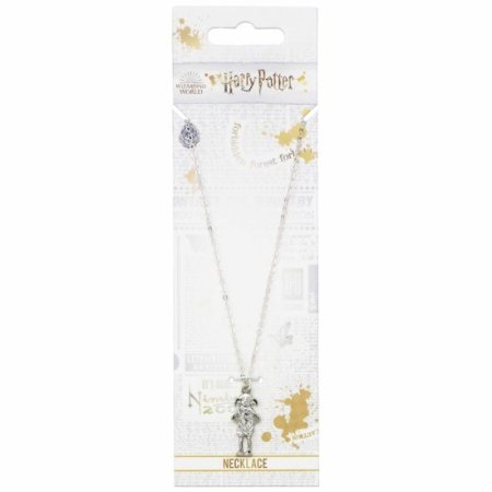 (image for) Harry Potter Silver Plated Necklace Dobby House Elf