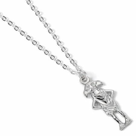 (image for) Harry Potter Silver Plated Necklace Dobby House Elf