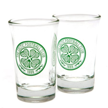 (image for) Celtic FC 2pk Shot Glass Set