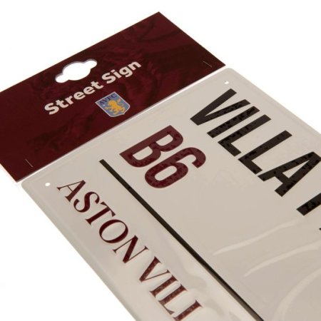 (image for) Aston Villa FC White Street Sign