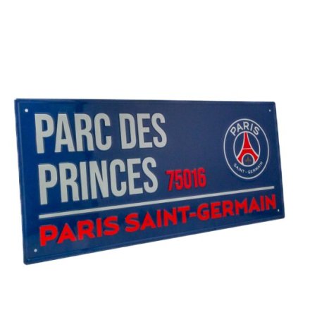 (image for) Paris Saint Germain FC Colour Street Sign