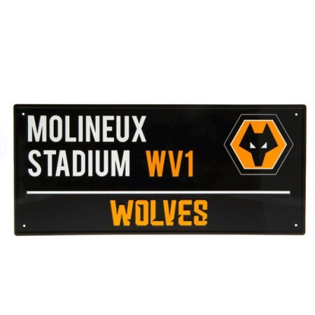 (image for) Wolverhampton Wanderers FC Colour Street Sign