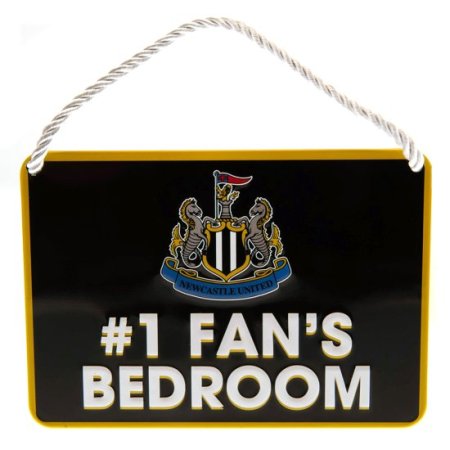 (image for) Newcastle United FC Bedroom Sign No1 Fan