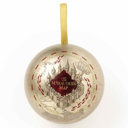 (image for) Harry Potter Christmas Gift Bauble Marauders Map
