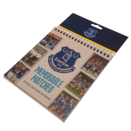 (image for) Everton FC Desktop Calendar 2024