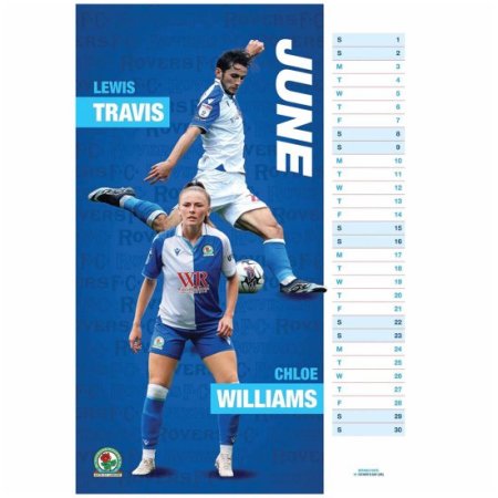 (image for) Blackburn Rovers FC A3 Calendar 2024