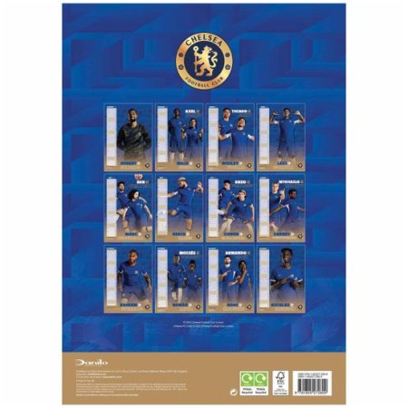 (image for) Chelsea FC A3 Calendar 2024