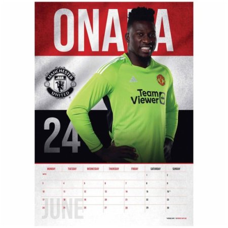 (image for) Manchester United FC A3 Calendar 2024