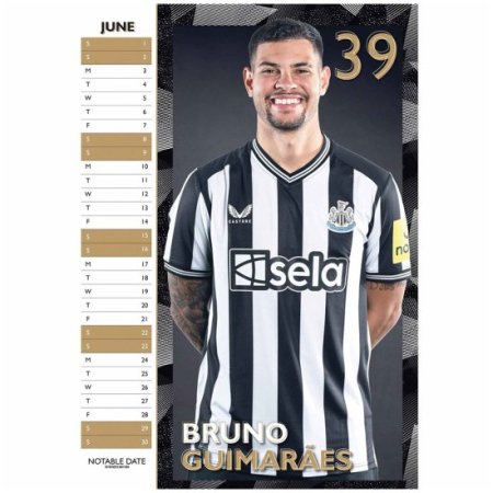 (image for) Newcastle United FC A3 Calendar 2024