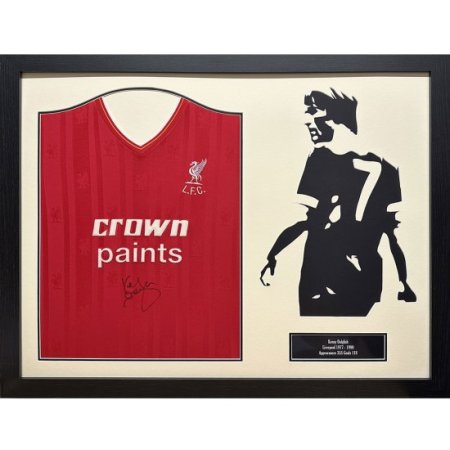(image for) Liverpool FC 1986 Dalglish Signed Shirt Silhouette
