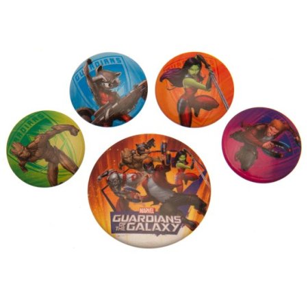 (image for) Guardians Of The Galaxy Button Badge Set