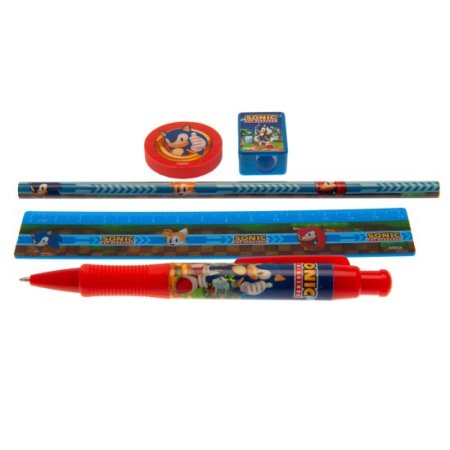 (image for) Sonic The Hedgehog 5pc Stationery Set