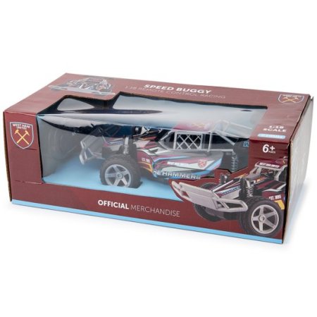 (image for) West Ham United FC Radio Control Speed Buggy 1:18 Scale