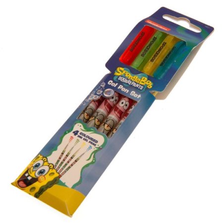 (image for) SpongeBob SquarePants Gel Pen Set
