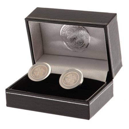 (image for) Celtic FC Stainless Steel Round Cufflinks