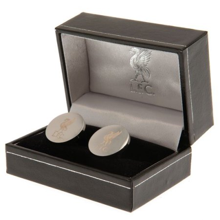 (image for) Liverpool FC Stainless Steel Round Cufflinks