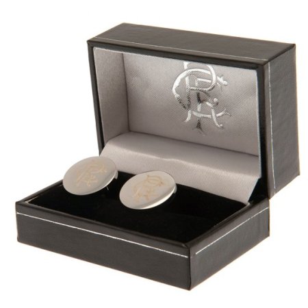 (image for) Rangers FC Stainless Steel Round Cufflinks