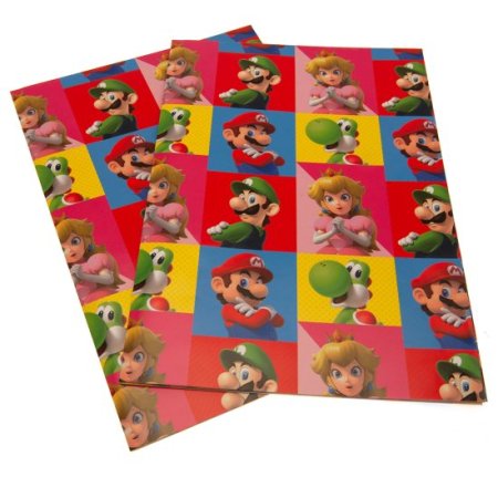 (image for) Super Mario Gift Wrap