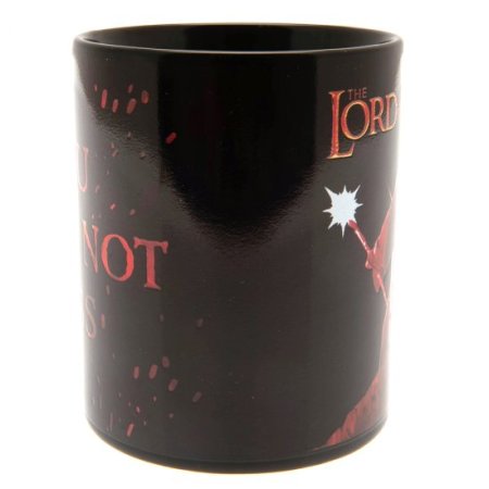 (image for) The Lord Of The Rings Heat Changing Mega Mug Shall Not Pass