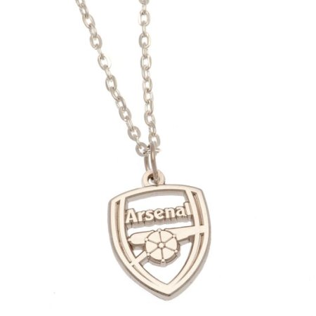 (image for) Arsenal FC Silver Plated Boxed Pendant CR