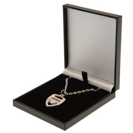 (image for) Arsenal FC Silver Plated Boxed Pendant CR