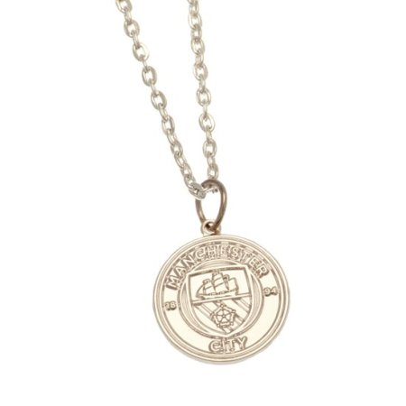 (image for) Manchester City FC Silver Plated Boxed Pendant