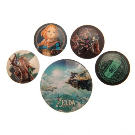 (image for) The Legend Of Zelda Button Badge Set