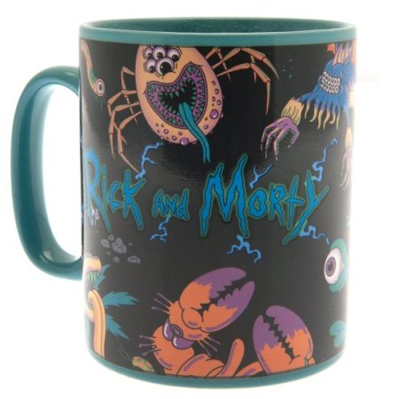 (image for) Rick And Morty Heat Changing Mega Mug