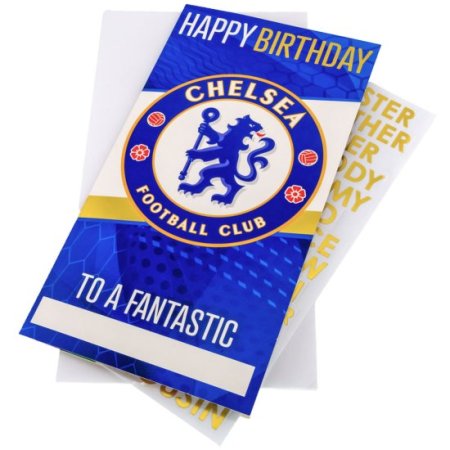 (image for) Chelsea FC Personalised Birthday Card