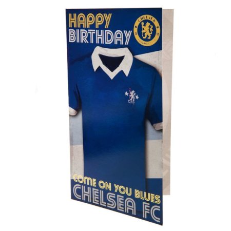 (image for) Chelsea FC Retro Shirt Birthday Card