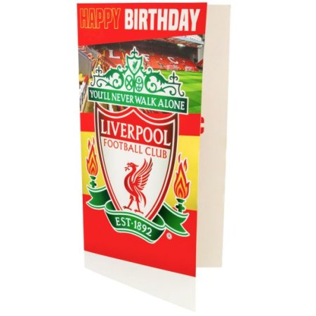 (image for) Liverpool FC Personalised Birthday Card