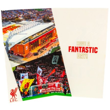 (image for) Liverpool FC Personalised Birthday Card