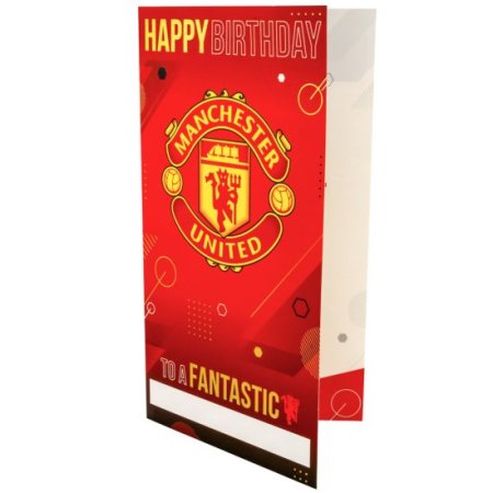 (image for) Manchester United FC Personalised Birthday Card