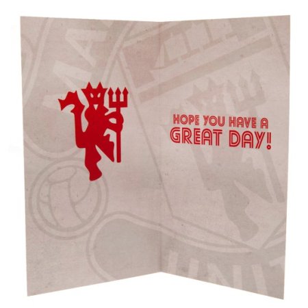 (image for) Manchester United FC Retro Shirt Birthday Card