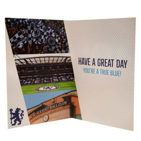 (image for) Chelsea FC Birthday Card With Stickers