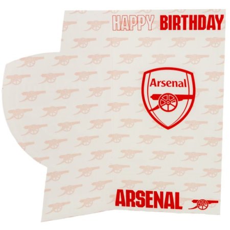 (image for) Arsenal FC Crest Birthday Card