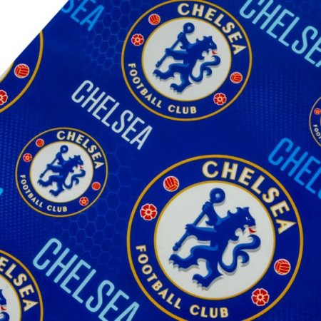 (image for) Chelsea FC Text Gift Wrap