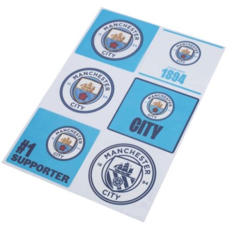 (image for) Manchester City FC Car Decal Set