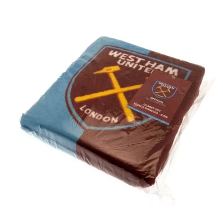 (image for) West Ham United FC Poncho Blanket Adults