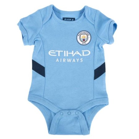 (image for) Manchester City FC 24/25 Season 2 Pack Bodysuit 9-12 Mths