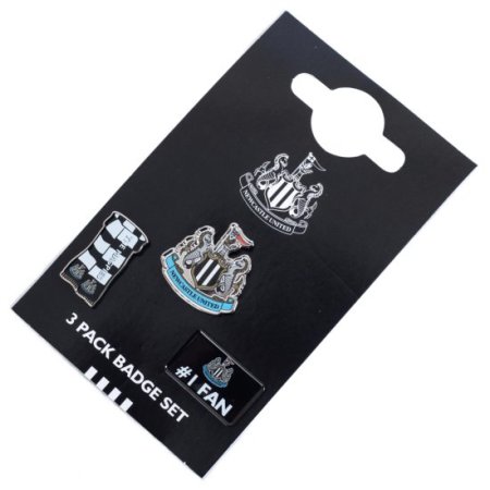 (image for) Newcastle United FC 3pc Badge Set