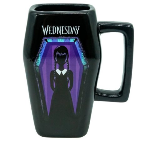 (image for) Wednesday 3D Coffin Mug