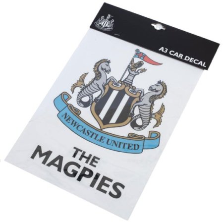 (image for) Newcastle United FC A3 Car Decal